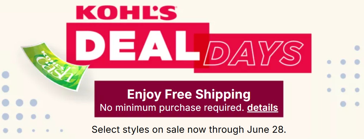 Kohl's Deal Days